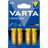 Батарейка Varta AA Longlife LR6 * 4 Фото