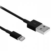 Дата кабель Drobak USB 2.0 AM to Lightning 1.0m Black Фото