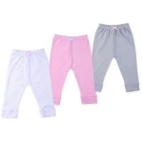 Штаны детские Luvable Friends 3 шт розовые для девочек Фото