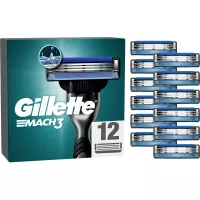 Змінні касети Gillette Mach3 12 шт. Фото