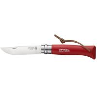 Ніж Opinel №8 Inox VRI Trekking красный Фото