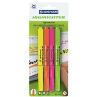 Набір маркерів Centropen Fax 8722 1-4 мм, chisel tip, SET 4colors (BLister) Фото