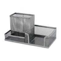 Подставка для мелочей Axent 203x105x100мм, wire mesh, silver Фото
