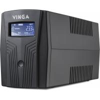 Пристрій безперебійного живлення Vinga LCD 600VA plastic case Фото
