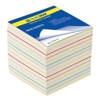 Папір для нотаток Buromax Rainbow JOBMAX 90х90х70мм, unglued Фото