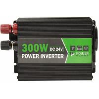 Автомобильный инвертор PowerPlant 24V/220V 300W, USB 5V 1A, HYM300-242 Фото