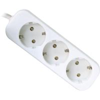 Сетевой удлинитель Defender E350 5.0 m 3 роз white Фото