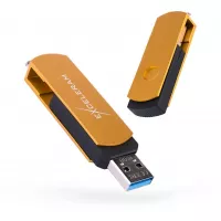 USB флеш накопичувач eXceleram 16GB P2 Series Gold/Black USB 3.1 Gen 1 Фото