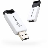 USB флеш накопичувач eXceleram 32GB H2 Series White/Black USB 2.0 Фото