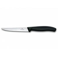 Кухонный нож Victorinox SwissClassic для стейка 11 см, черный Фото