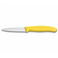 Кухонный нож Victorinox SwissClassic для нарезки 8 см, волнистое лезвие, ж Фото