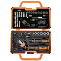 Набір інструментів Neo Tools с держателем, 69 ед. Фото