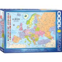 Пазл Eurographics Карта Европы. 1000 элементов Фото