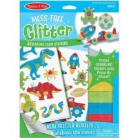 Набор для творчества Melissa&Doug Объемные блестящие наклейки Приключение Фото
