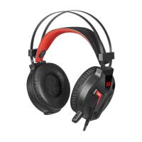 Наушники Redragon Memecoleous Black-Red Vibration Фото