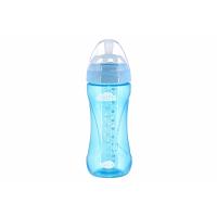 Пляшечка для годування Nuvita Mimic Cool 330 мл голубая Фото