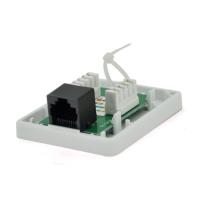 Компьютерная розетка Ritar RJ45x1 UTP, 8P8C, cat.5e Фото