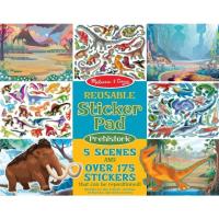 Набор для творчества Melissa&Doug Набор многоразовых наклеек Доисторический мир Фото
