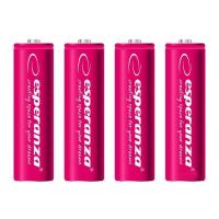 Аккумулятор Esperanza AA 2000mAh Ni-MH * 4 red Фото