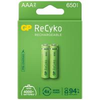 Акумулятор Gp AAA 65AAAHCE-EB2 Recyko 650 mAh * 2 Фото