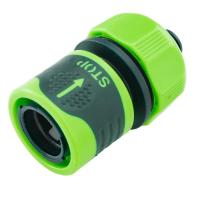 Коннектор для шланга Verto СТОП, 1/2 "-5/8" СТОП, 1/2 "-5/8" двухкомпонентный Фото