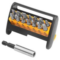 Набор бит Tolsen SL-PH-PX-Tx25 мм с магнитным держателем, 15 пред. Фото