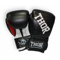 Боксерські рукавички Thor Ring Star 12oz Black/White/Red Фото