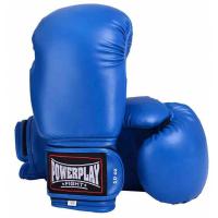 Боксерские перчатки PowerPlay 3004 16oz Blue Фото
