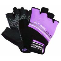 Рукавички для фітнесу Power System Fit Girl Evo PS-2920 XS Purple Фото