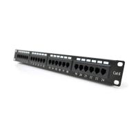 Патч-панель PiPo 19" 24хRJ-45 UTP 1U cat.6 Фото