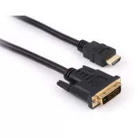 Кабель мультимедийный Vinga HDMI M to DVI M 3.0m 24+1pin Фото