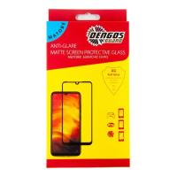 Скло захисне Dengos Full Glue Matte Samsung Galaxy A12 (A125), black f Фото