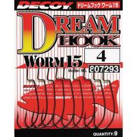 Крючок Decoy Worm15 Dream Hook 04 (9 шт/уп) Фото