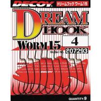 Крючок Decoy Worm15 Dream Hook 04 (9 шт/уп) Фото