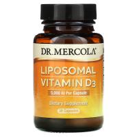 Вітамін Dr. Mercola Витамин D3 Липосомальный, 5000 МЕ, Liposomal Vitam Фото