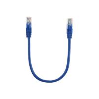 Патч-корд Ritar 0.25м, RJ-45, Cat.5e, CU, медь, синий Фото