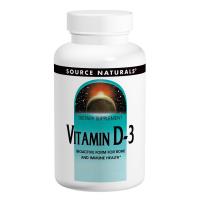 Вітамін Source Naturals Витамин D-3 2000IU, 100 капсул Фото