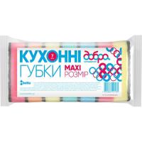 Губки кухонные Добра Господарочка MAXI 7 шт. Фото
