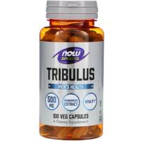 Травы Now Foods Трибулус, 500 мг, Tribulus, 100 вегетарианских ка Фото