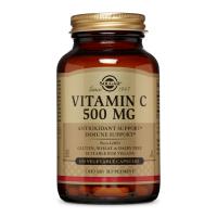 Витамин Solgar Витамин C, 500 мг, Vitamin C, 500 mg, 100 вегетар Фото