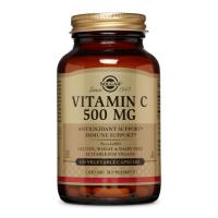 Вітамін Solgar Вітамін C, 500 мг, Vitamin C, 500 mg, 100 вегетарі Фото