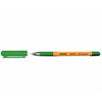 Ручка кулькова Stanger 0,7 мм, с грипом, зеленая Fine point Фото