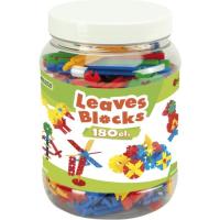 Конструктор Wader Листочки, 180 шт. Мала банку Фото