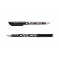 Ручка гелева Buromax Erase Slim Пиши стирай 0.5 мм Черный корпус Фото