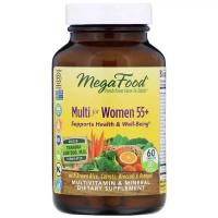 Мультивітамін MegaFood Мультивитамины для женщин 55+, Multi for Women 55+ Фото