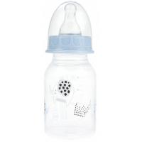 Пляшечка для годування Baby-Nova Декор 120 мл Блакитна Фото