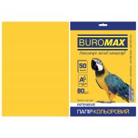 Бумага Buromax А4, 80g, INTENSIVE yellow, 50sh Фото