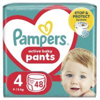 Подгузники Pampers трусики Pants Размер 4 (9-15 кг) 48 шт Фото