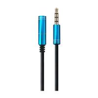 Кабель мультимедийный Maxxter 3.5mm M to 3.5mm F 1.0m (4pin) Фото