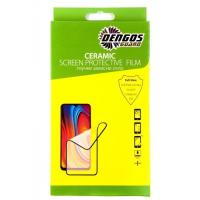 Скло захисне Dengos Ceramic Film для Samsung Galaxy M22 (black) Фото